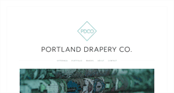 Desktop Screenshot of portlanddraperyco.com